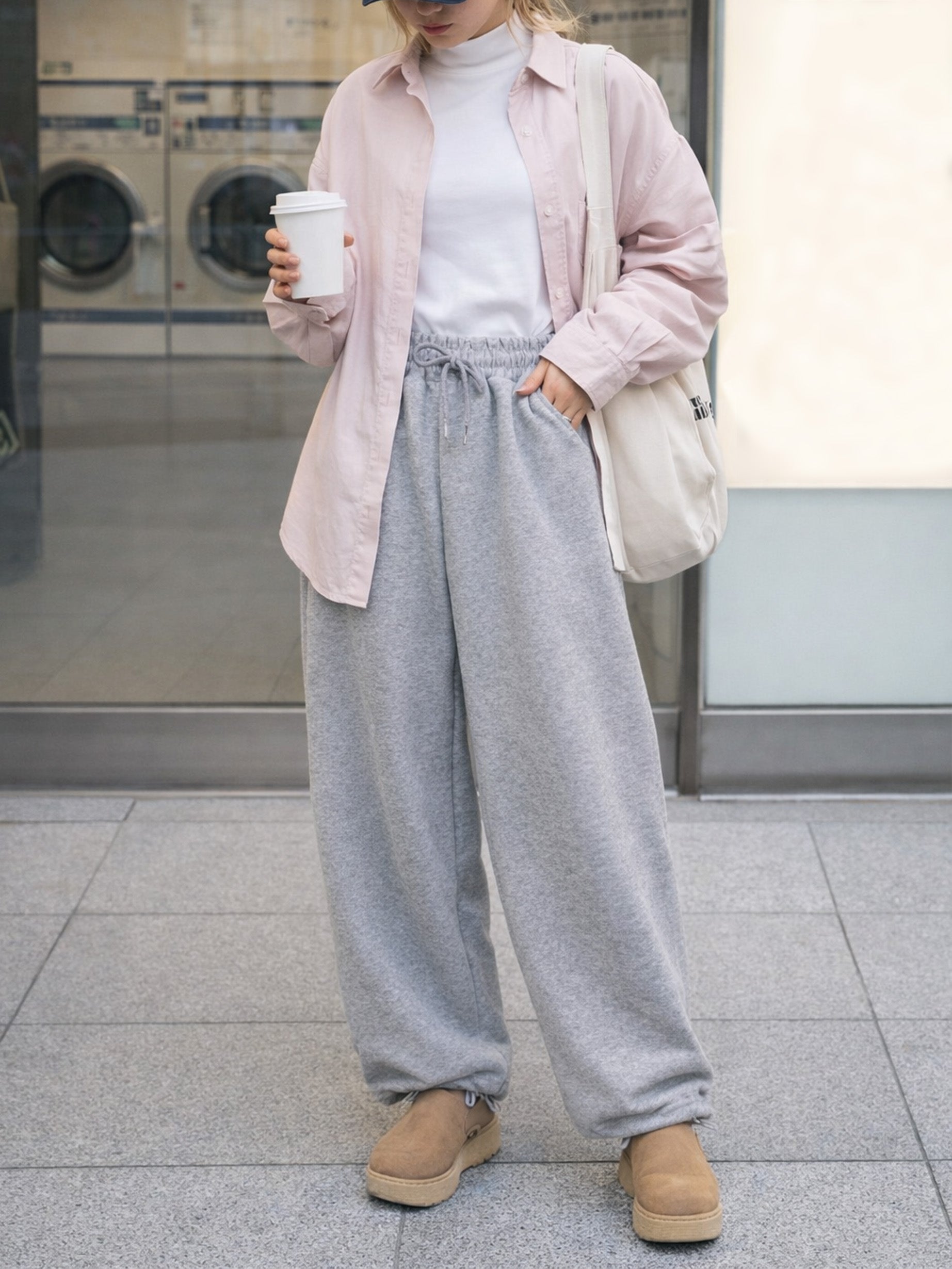 バレルシルエットスウェットパンツ 26131010#