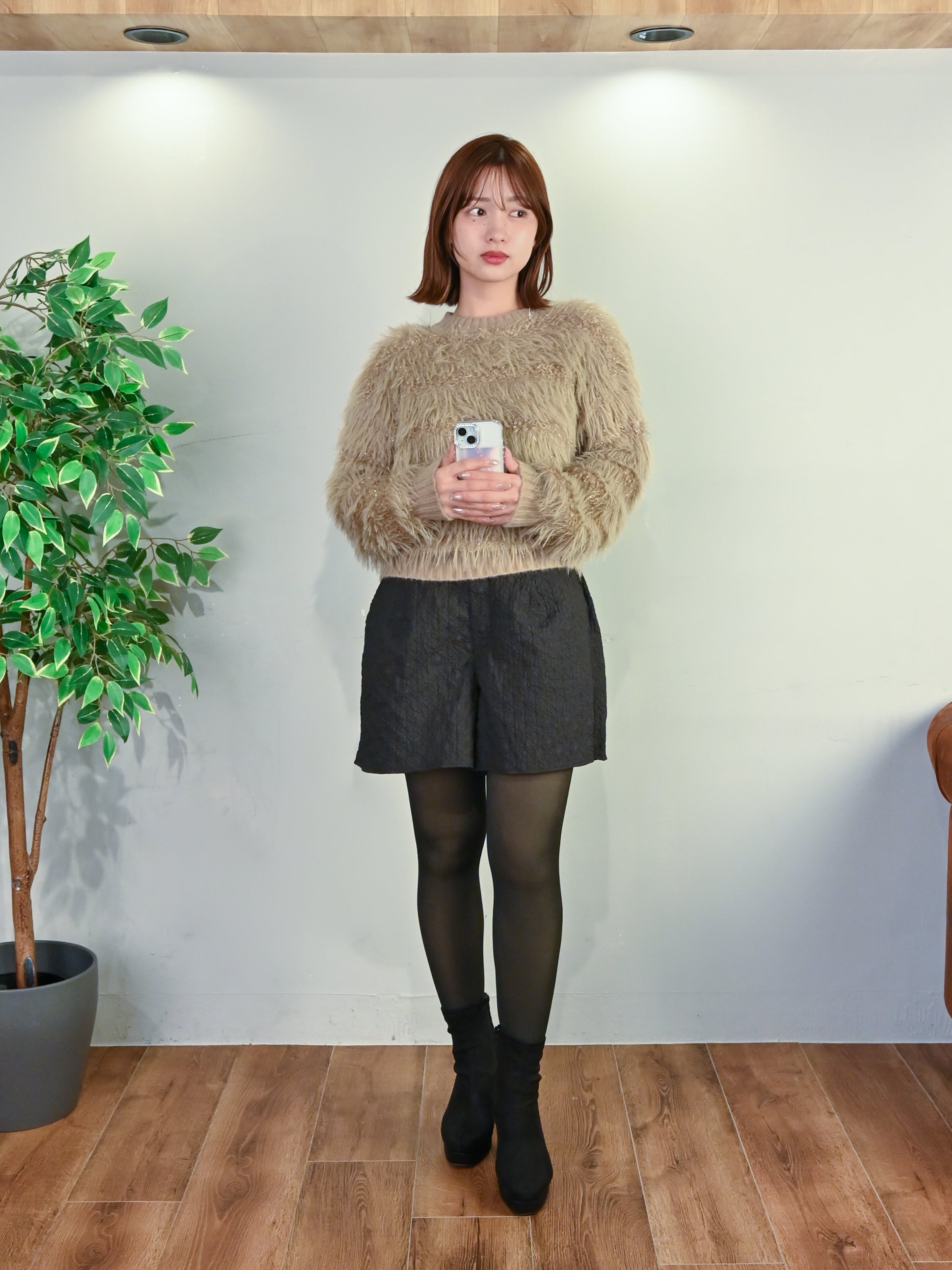 きらふわシャギーニット#25811003