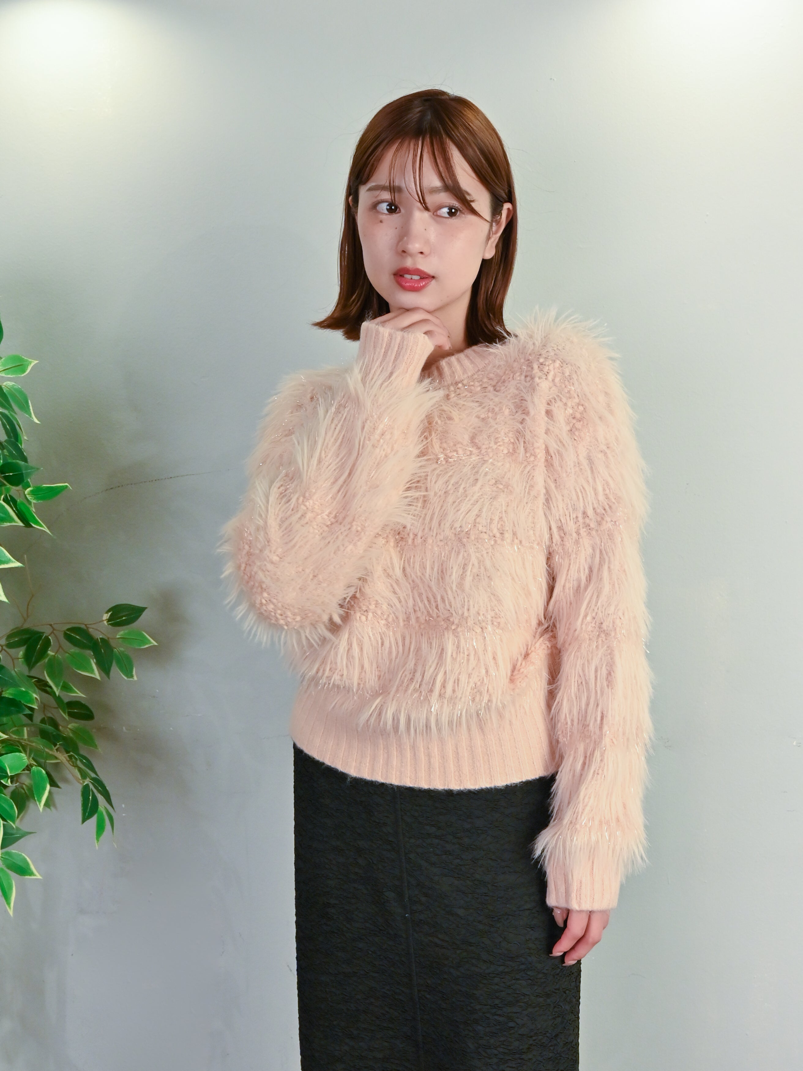 きらふわシャギーニット#25811003