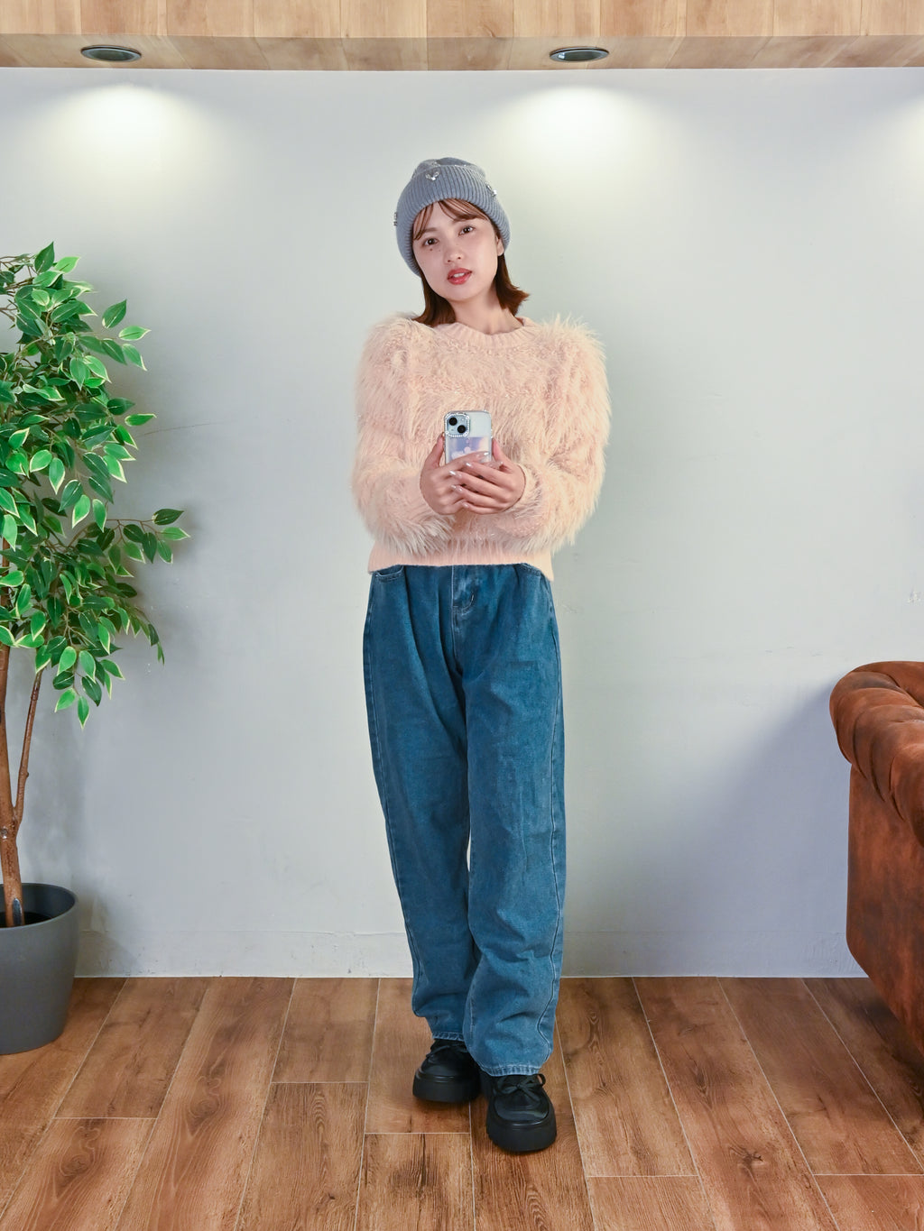 きらふわシャギーニット#25811003