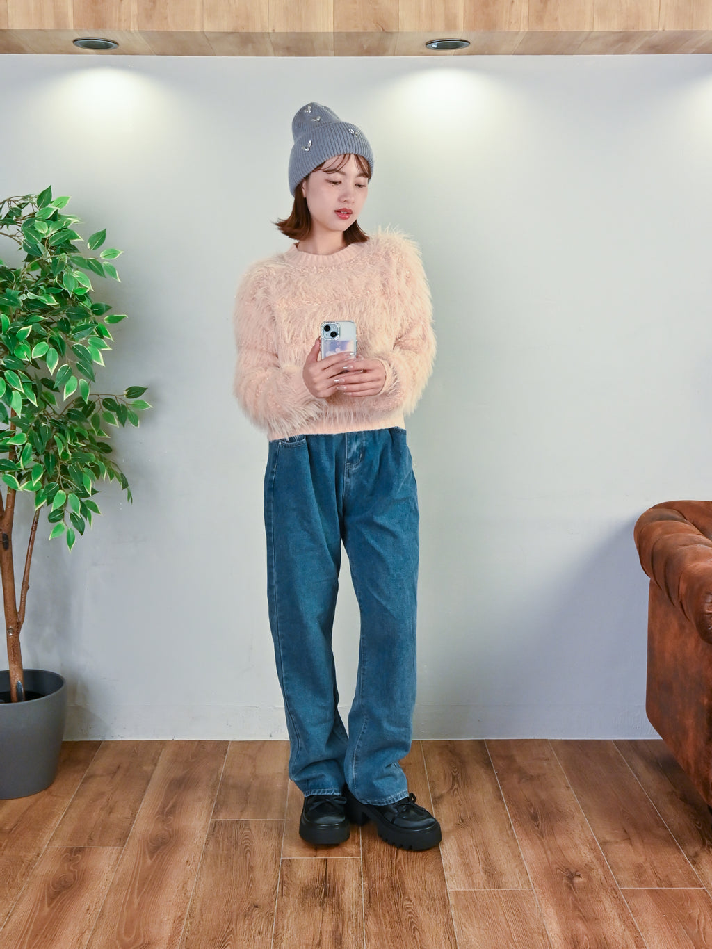 きらふわシャギーニット#25811003