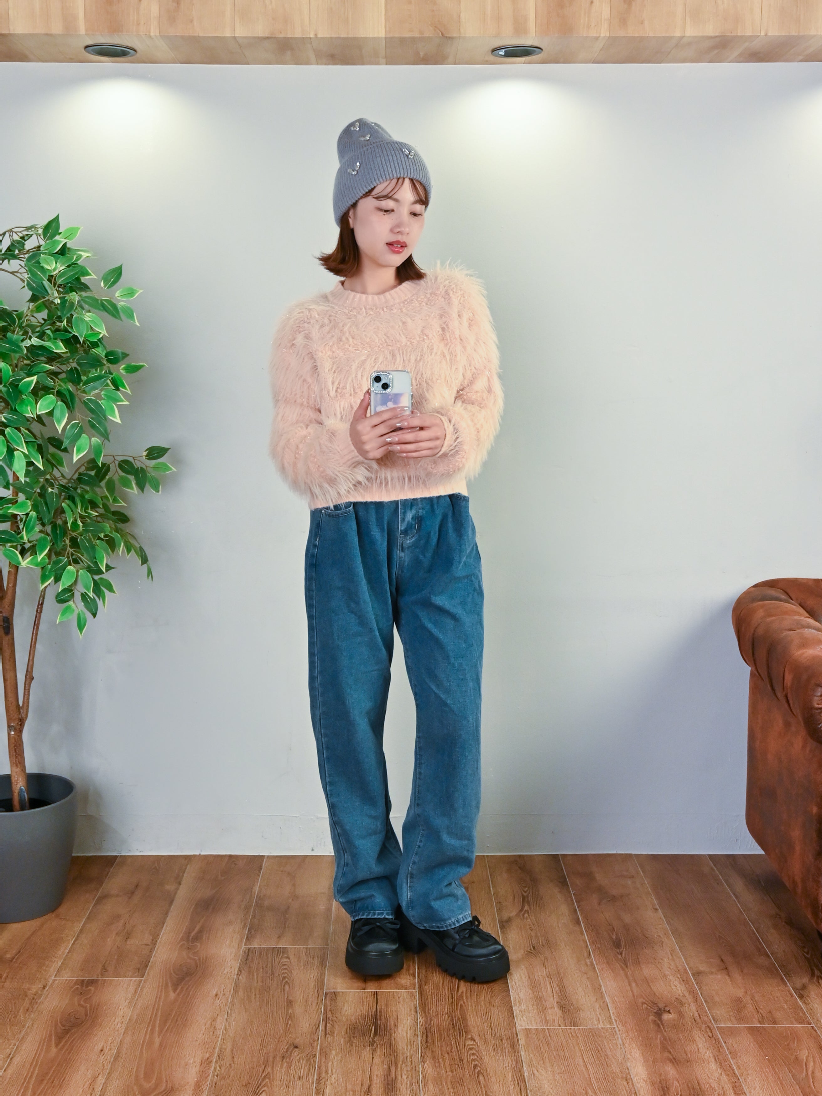 きらふわシャギーニット#25811003