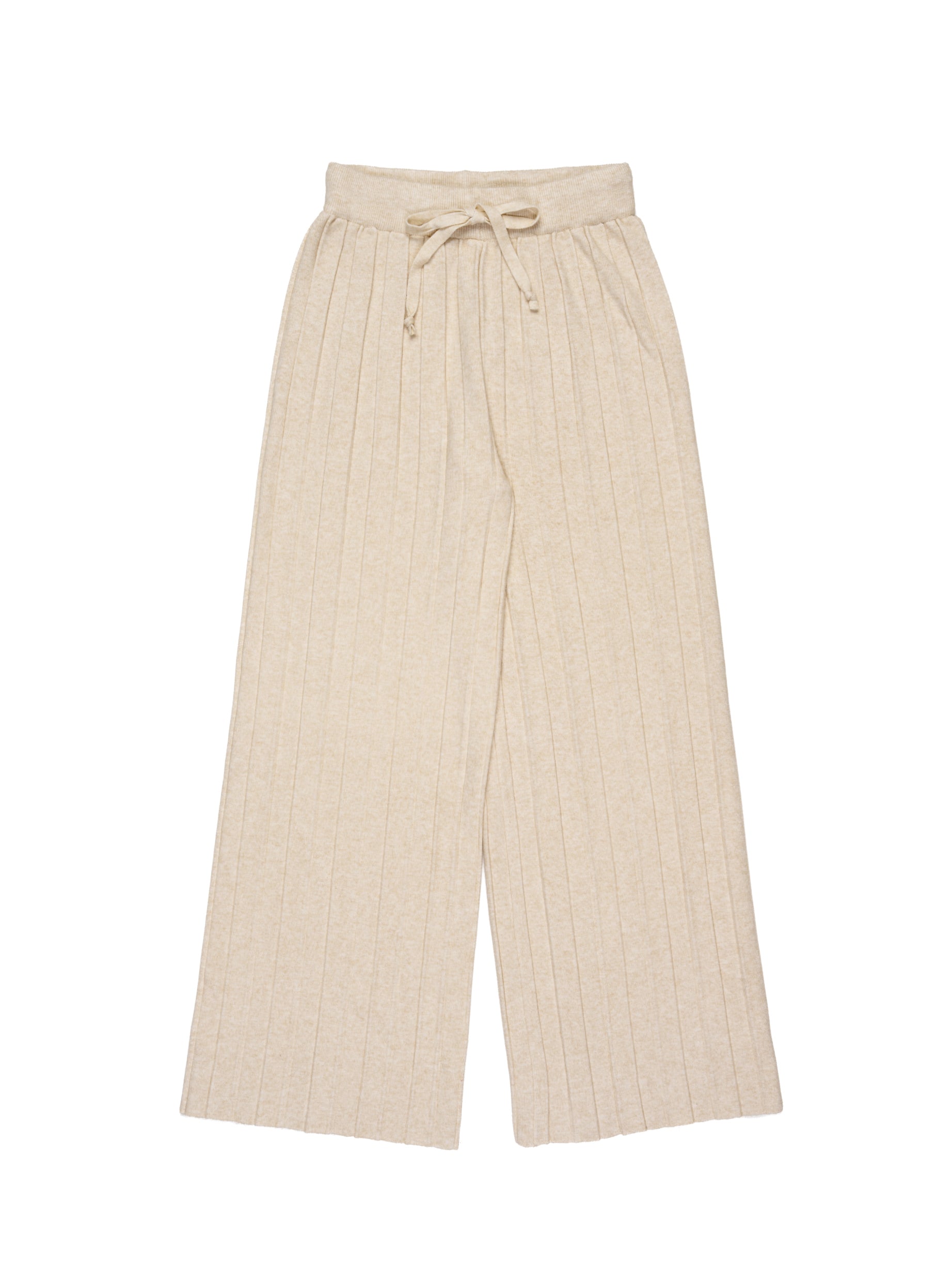 プリーツ見えニット・ワイドパンツ#25831006