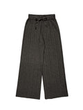 プリーツ見えニット・ワイドパンツ#25831006