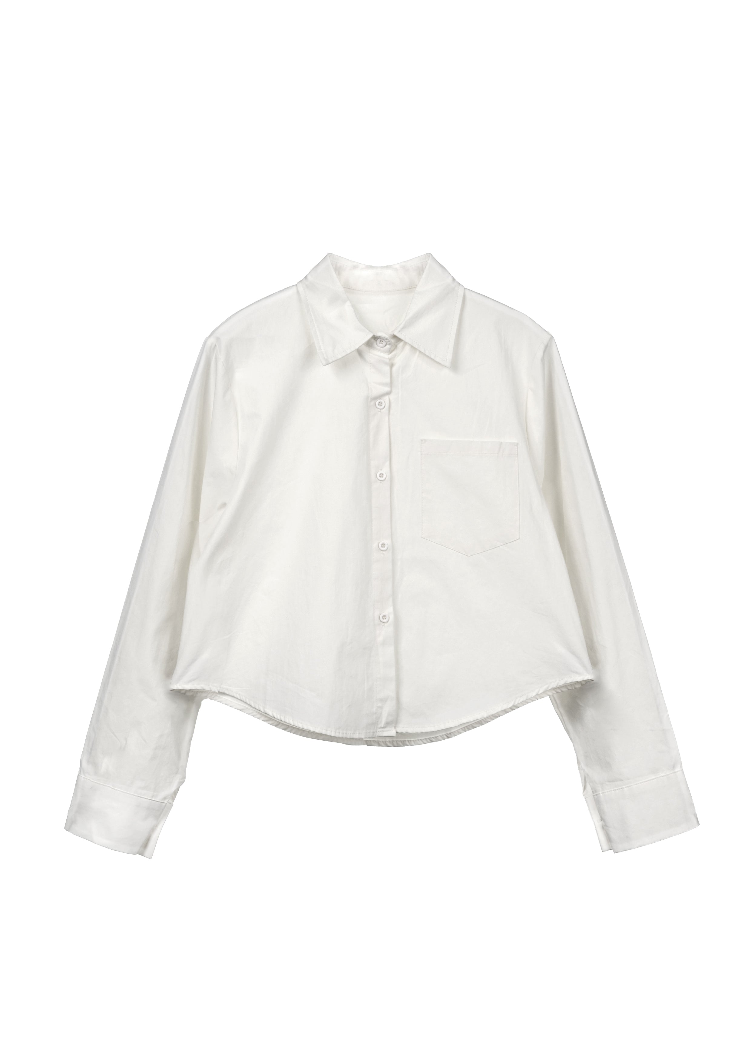 パステルカラーショートブラウス #26211016